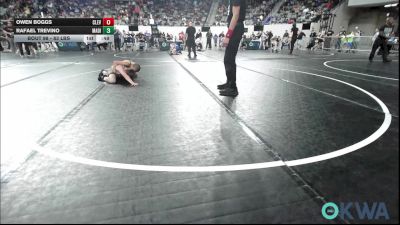 83 lbs Consolation - Owen Boggs, Cleveland Takedown vs Rafael Trevino, Madill Takedown
