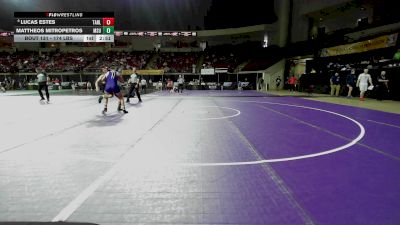 174 lbs Round Of 64 - Lucas Estes, Tarleton State vs Mattheos Mitropetros, Michigan State