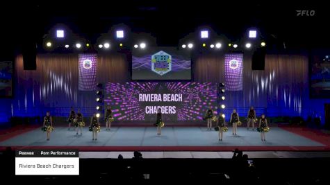 Riviera Beach Chargers [2022 Peewee Pom Performance] 2022 Pop Warner National Cheer & Dance Championship