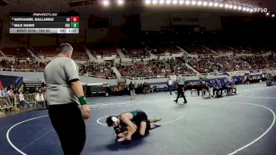 165-D3 Semifinal - Nathaniel Gallardo, Sahuarita High School vs Max Haws, Eastmark High School