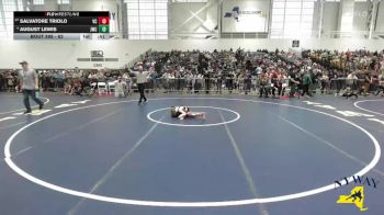 62 lbs Cons. Round 3 - August Lewis, Journeymen Wrestling Club vs Salvatore Triolo, VHW Club