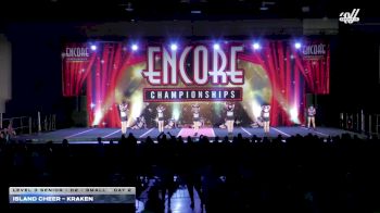 Island Cheer - Kraken [2025 L3 Senior - D2 - Small Day 2] 2025 Encore Philly Showdown