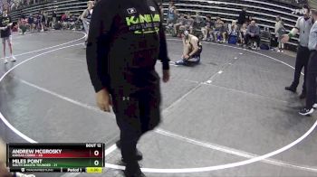 130 lbs Round 4 (6 Team) - Andrew McGrosky, Kansas Cobra vs Miles Point, South Dakota Thunder