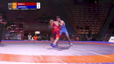 63kg Quarterfinal - Sam Jones, USA vs Ivan Lizatovic, CRO