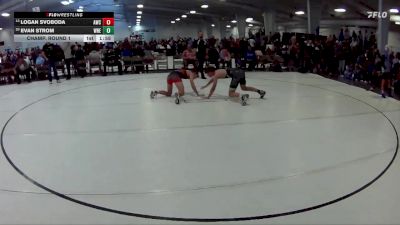 135 lbs Champ. Round 1 - Logan Svoboda, Aurora Wrestling Club vs Evan Strom, Western Nebraska Elite