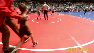 46 lbs Round Of 16 - Davis Bellene, VICI Wrestling vs Greyson Summitt, Wolfpak Wrestling