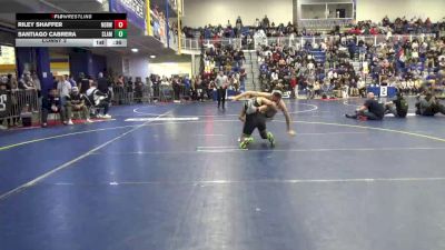 172 lbs Consy 2 - Riley Shaffer, Norwin vs Santiago Cabrera, Slam Academy-NV