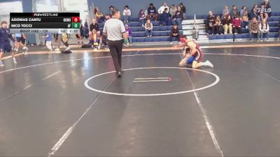 125 lbs Champ. Round 2 - Adonias Cantu, Colorado Mesa University vs Nico Tocci, Air Force