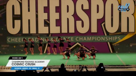 Champions Training Academy - Cosmic Crush [2024 L2 Junior - D2 - Small - B Day 1] 2024 CHEERSPORT National All Star Cheerleading Championship
