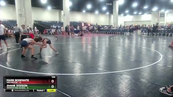 120 lbs Finals (2 Team) - Shane Dodson, Oswego High School vs Mark Bonfante, Wellington