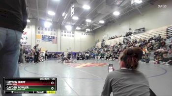 126 lbs 7th Place Match - Cayden Fowler, Friendship Christian vs Hayden Hunt, Green Hills