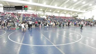 75 lbs Champ. Round 1 - McClain Bradley, Green Canyon Wrestling vs Stratton Baker, JWC