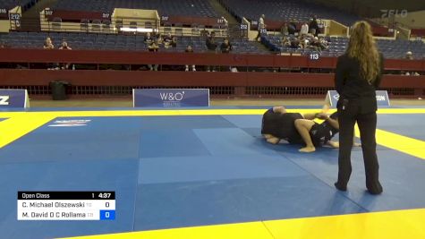 Corey Michael Olszewski vs Mark David D C Rollamas 2024 Pan IBJJF Jiu-Jitsu No-Gi Championship