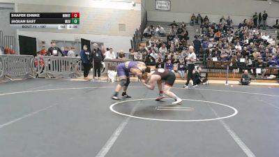 197 lbs Champ. Round 1 - Shafer Ehmke, Minot State (n.d.) vs Jaquan East, Minnesota State