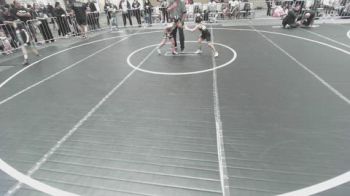 49 lbs Semifinal - Vicente De Lucas, SoCal Wrestling & Judo vs Noah Ohm, Gold Rush Wrestling