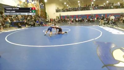 106 lbs Semifinal - Lowden White, Kellogg vs Dylan Coulson, Coeur D Alene