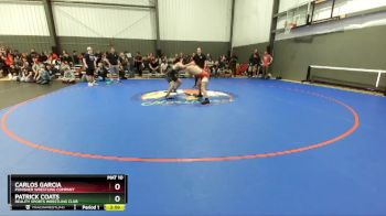 160 lbs Champ. Round 1 - Carlos Garcia, Punisher Wrestling Company vs Patrick Coats, Reality Sports Wrestling Club