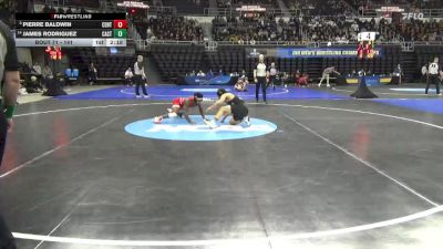 141 lbs Champ. Round 2 - Pierre Baldwin, Central (IA) vs James Rodriguez, Castleton