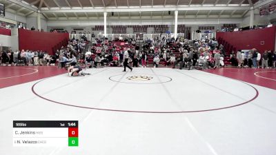 165 lbs Round Of 16 - Cal Jenkins, Holy Innocents' Episcopal vs Nicholas Velazco, Christopher Columbus