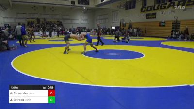 135 lbs Consi Of 16 #1 - Aiden Fernandez, Clovis vs Jacob Estrada, Monache