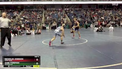 2A 144 lbs Cons. Semi - Nicholas Johnson, Heide Trask vs Gabe Foreman, Washington