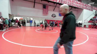 JH 126 lbs Cons. Round 7 - Lauren Vance, ELGIN JH vs Tess Wright, Weatherford JH