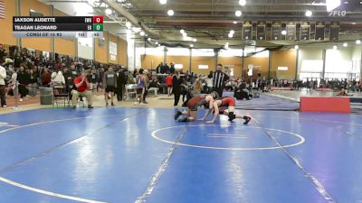150 lbs Consi Of 16 #2 - Jaxson Audette, Exeter/West Greenwich vs Teagan Leonard, East Greenwich