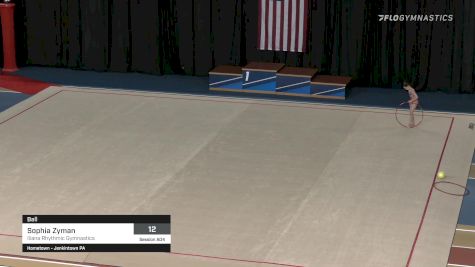 Sophia Zyman - Ball, Iliana Rhythmic Gymnastics - 2021 Rhythmic Elite Qualifier