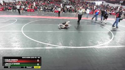 60 lbs Cons. Round 5 - Lincoln Baker, Freedom vs Colin Werth, Luxemburg-Casco