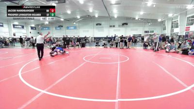 C-242 lbs Quarterfinal - Jacob Hardbarger, WV vs Prosper Livingston-Holmes, KY
