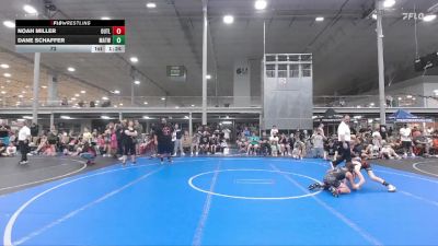 72 lbs Round 3 (6 Team) - Dane Schaffer, Mat Assassins White vs Noah Miller, Outlaws K-6