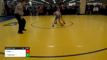 65 lbs Quarterfinal - Isabelle Folks, North Allegheny vs Victoria Tresnicky, Richland