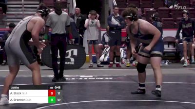 285 lbs Consy Rd I - Aiden Black, Delaware Valley vs Andrew Brennan, Lasalle College