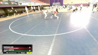 135-136 lbs Round 2 - Zane Griffin, Iowa vs Nathan Cox, Alabama Takedown Academy