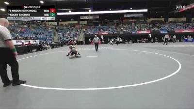 133 lbs Champ. Round 1 - Kolby Encinas, Oklahoma Wesleyan vs 8 Haden Hernandez, Missouri Valley