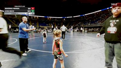 45 lbs Consy 5 - Makenna Wensel, Union vs Aven Beltz, Waynesboro