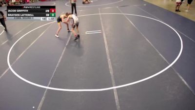 16U - 126 lbs Cons. Round 2 - Brayden Latterell, Rosemount Irish Wrestling vs Jacob Griffith, Anoka Youth Wrestling