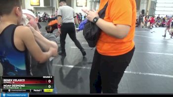 64 lbs Round 5 (6 Team) - Noah Desmond, PA Alliance Blue vs Benex Velasco, Olympia