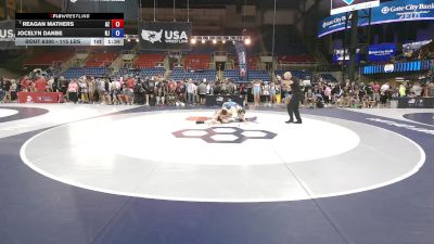 115 lbs Champ. Rd Of 16 - Reagan Mathers, AZ vs Jocelyn Danbe, NJ