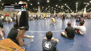 113 lbs Cons. Round 2 - Luke Richards, Raleigh Area Wrestling vs Denzel Benton, Raleigh Area Wrestling