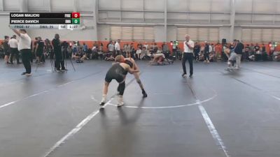 72 lbs Round 5 (6 Team) - Pierce Davich, Donahue WA vs Logan Malicki, FORGE