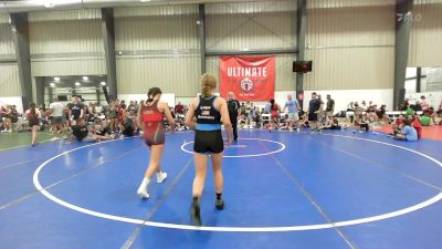 53 kg Rr Rnd 5 - Lucia Ranieri, Cordoba Trained vs Raegan Milheim, Mat Assassins Girls