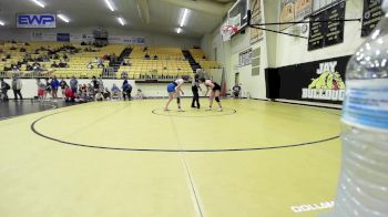 135 lbs Consolation - Giada Cucchiara, Platte County vs Ainsley Jennings, Little Axe Womens Wrestling