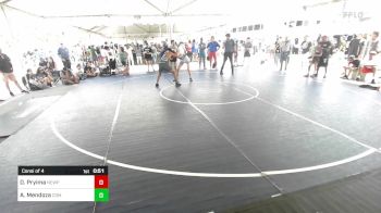 144 lbs Consi Of 4 - Demian Pryima, Newport Harbor vs Aleksander Mendoza, Cdm