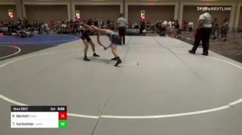 106 lbs Quarterfinal - Ronnie Ramirez, Pounders WC vs Mack Mauger, Southern Idaho WC