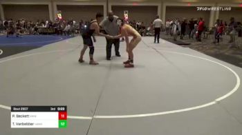 130 lbs Round Of 32 - Gavin Garcia, Spartan Mat Club vs Victor Ramirez, Team Quest