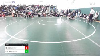 150 lbs Consolation - Dylan Warner, Branford vs Amilio Venditti, Jonathan Law