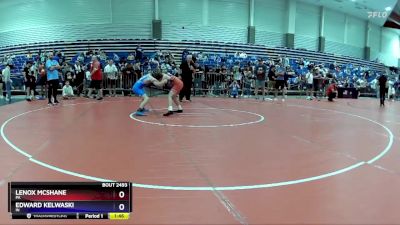 98 lbs 1st Place Match - Lenox McShane, PA vs Edward Kelwaski, IN