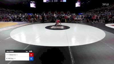 138 lbs Cons 64 #1 - Truland Stearns, CO vs Blake McVey, AR