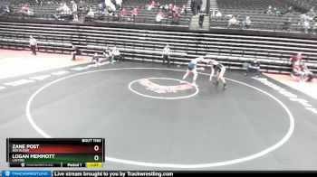 160 lbs Cons. Round 7 - Logan Memmott, Layton vs Zane Post, Box Elder